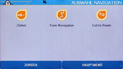 Auswahl Navigation