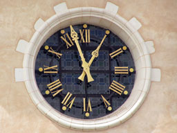 Horloge place de la R�publique au Mans